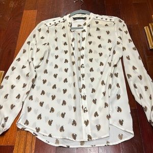 Zara blouse size medium